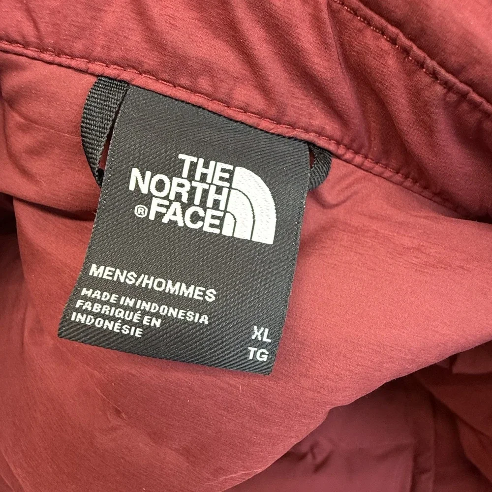 The North Face Renewed Belleview Stretch Down Jacket Mens XL Red 600 Fill